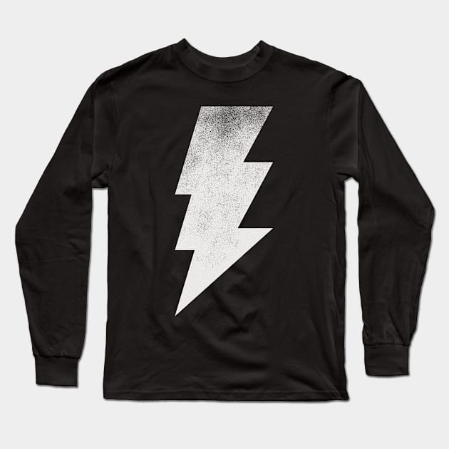 Lightning Bolt Long Sleeve T-Shirt by Doc Multiverse Designs